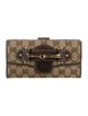 Gucci GG Canvas Canvas Continental Wallet
