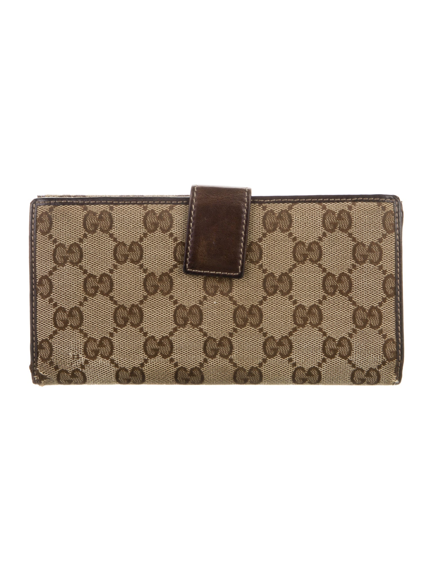 Gucci GG Canvas Canvas Continental Wallet