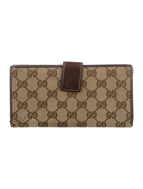 Gucci GG Canvas Canvas Continental Wallet