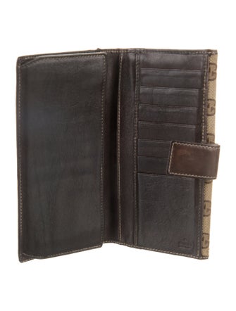 Gucci GG Canvas Canvas Continental Wallet
