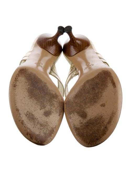 Gucci Horsebit Accent Leather Slides