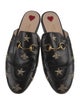 Gucci Horsebit Accent Leather Mules