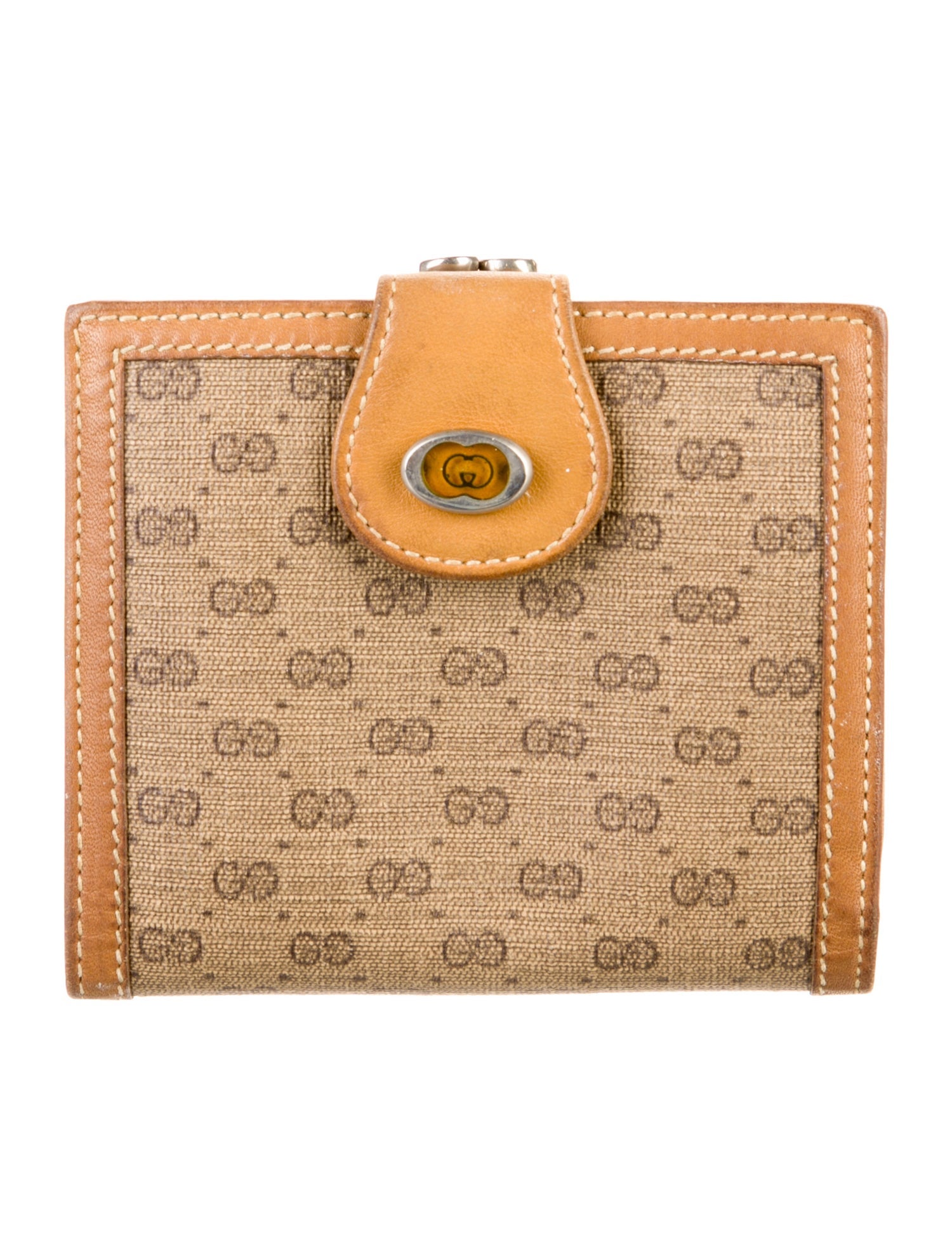Gucci Interlocking G Logo Compact Wallet