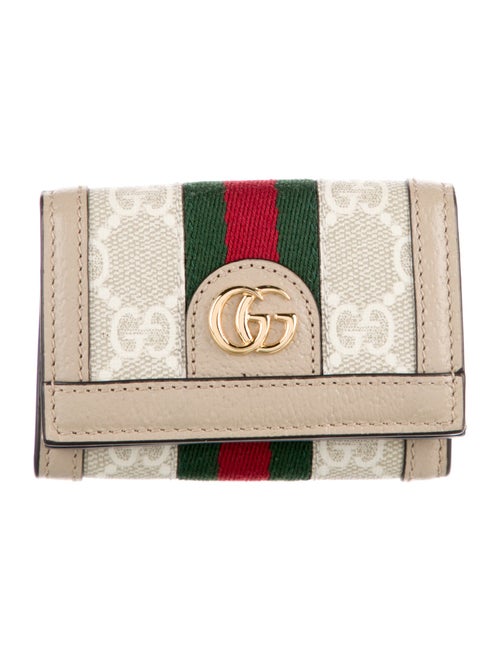 Gucci GG Supreme Compact Wallet
