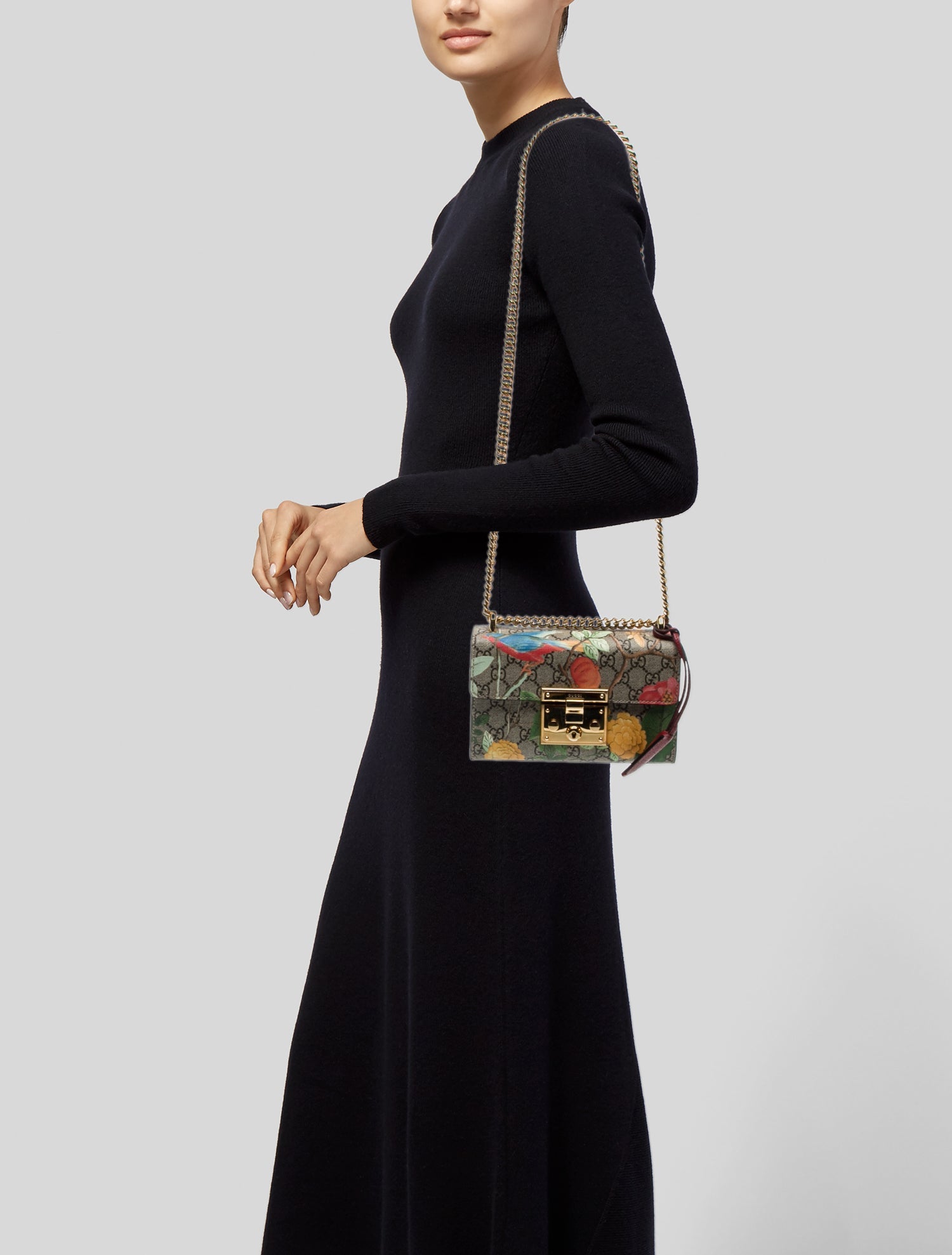 Gucci GG Supreme Padlock Small