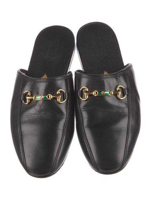 Gucci Horsebit Accent Leather Sandals