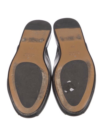 Gucci Horsebit Accent Leather Sandals