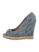 Gucci GG Denim Denim Pumps