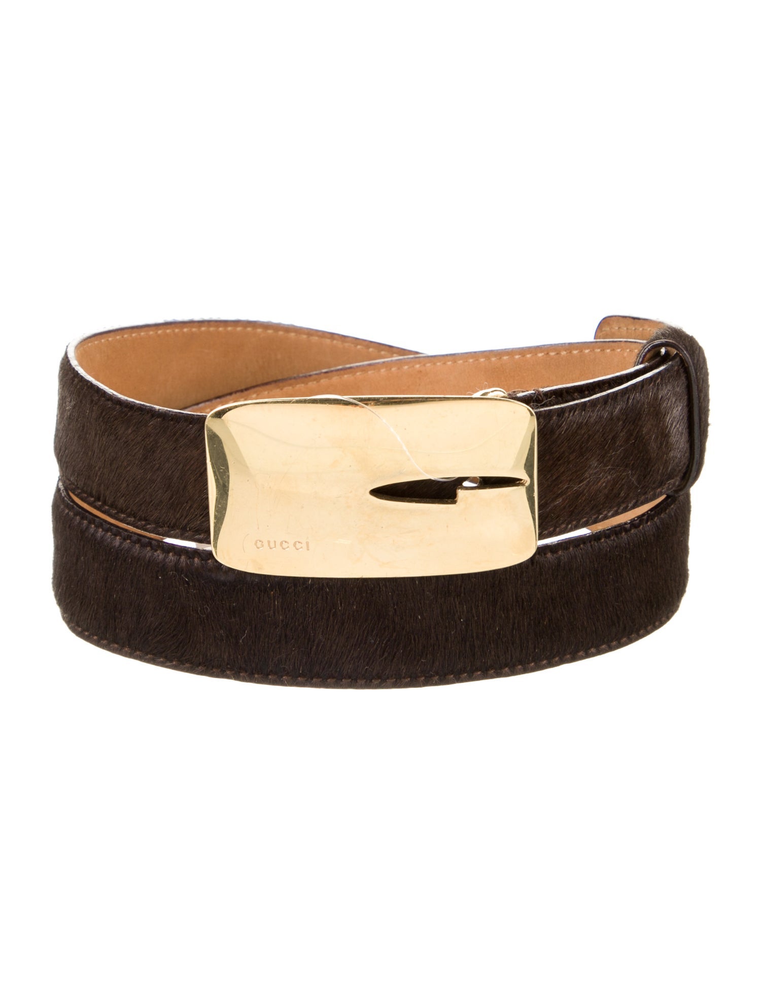 Gucci 1996 Ponyhair Belt