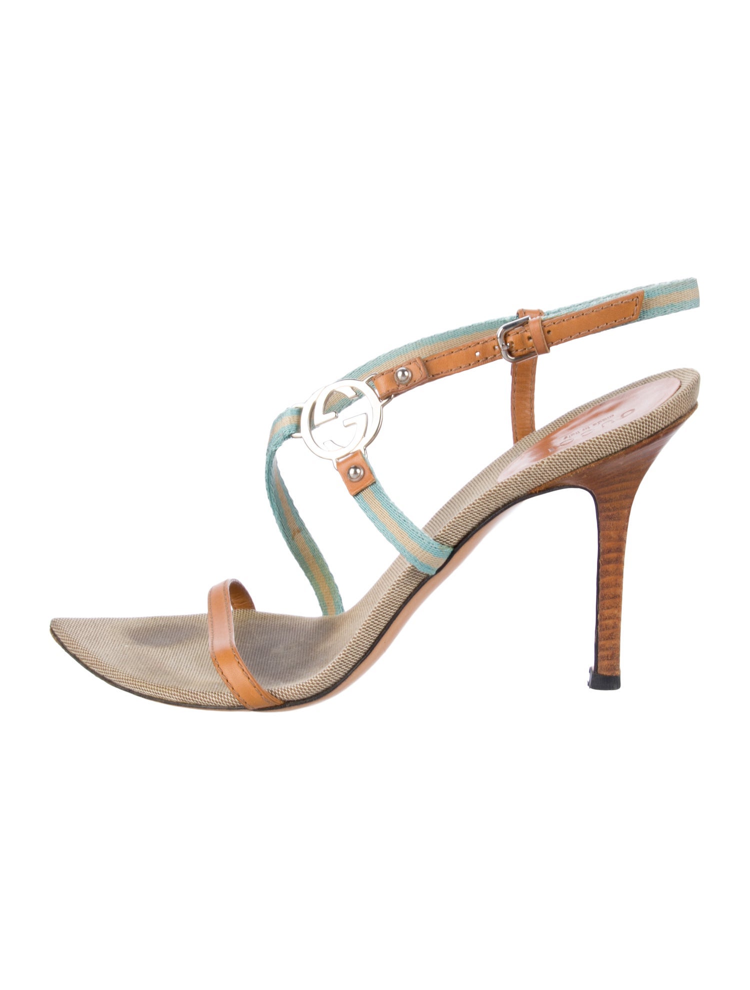 Gucci Vintage Interlocking G Logo Sandals