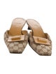 Gucci GG Canvas Canvas Mules