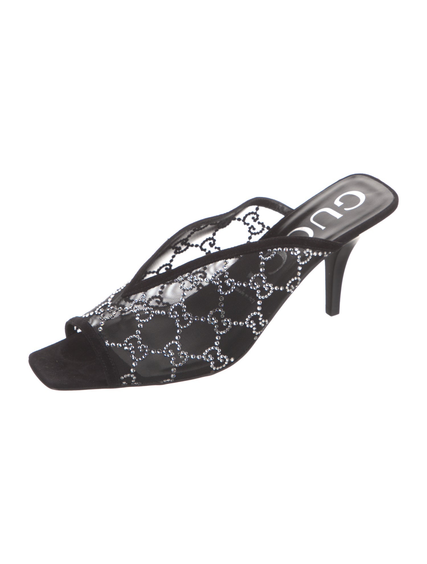 Gucci Mesh Printed Slides