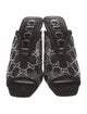 Gucci Mesh Printed Slides