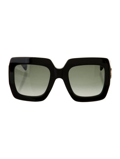 Gucci Interlocking G Logo Square Sunglasses