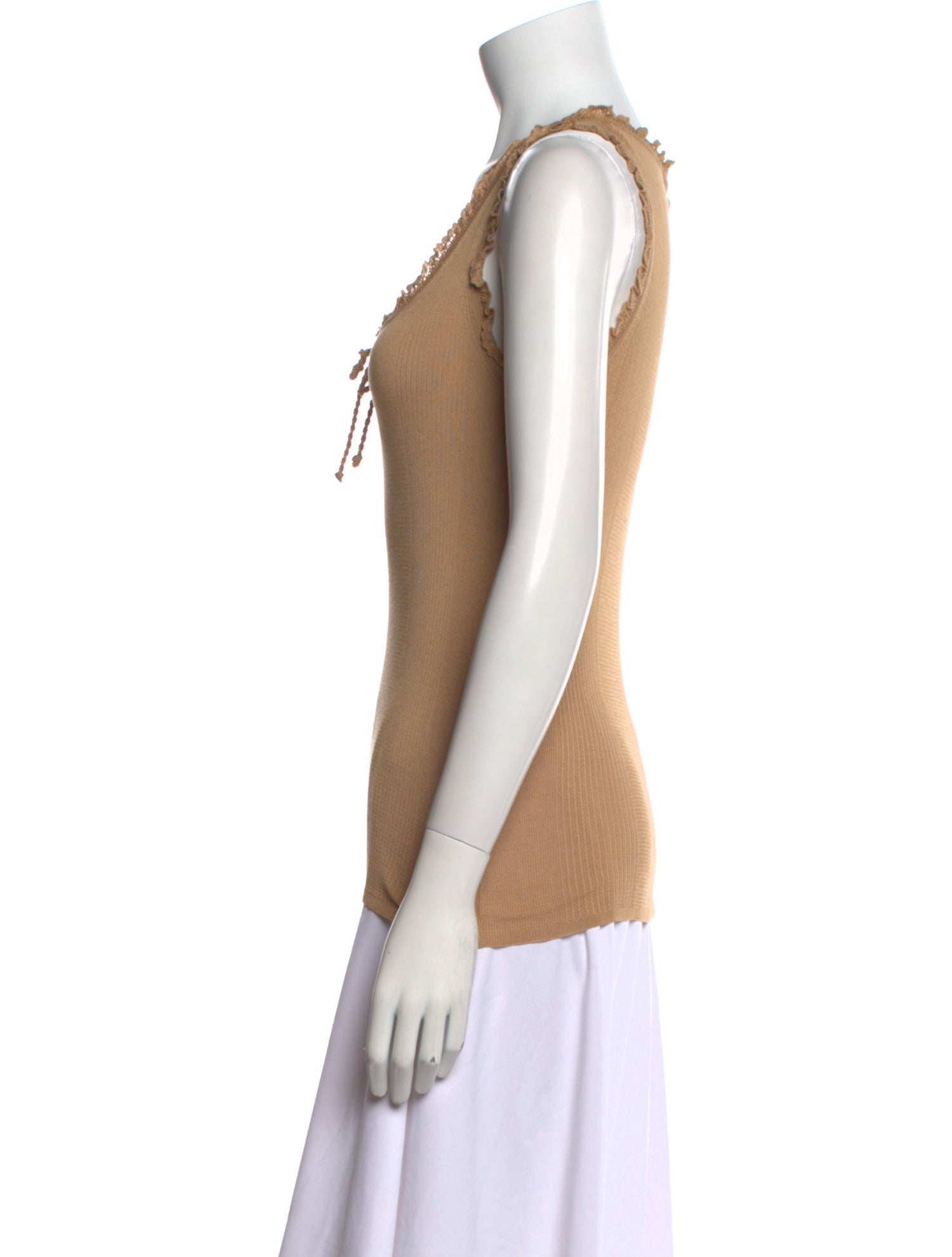 Gucci Scoop Neck Sleeveless Top