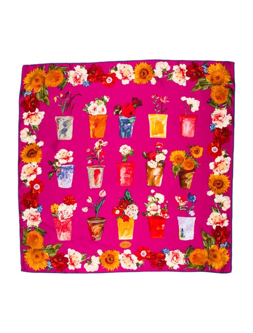 Gucci Silk GG Canvas Scarf