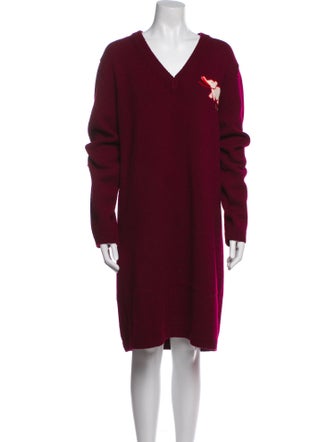 Gucci Wool Midi Length Dress
