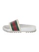 Gucci Web Accent Rubber Slides