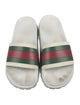 Gucci Web Accent Rubber Slides