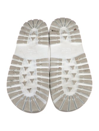 Gucci Web Accent Rubber Slides
