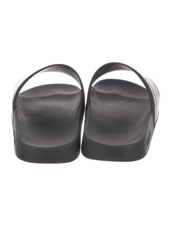 Gucci Web Accent Rubber Slides