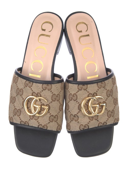 Gucci GG Canvas Canvas Slides