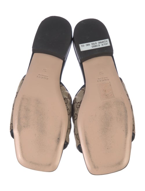 Gucci GG Canvas Canvas Slides