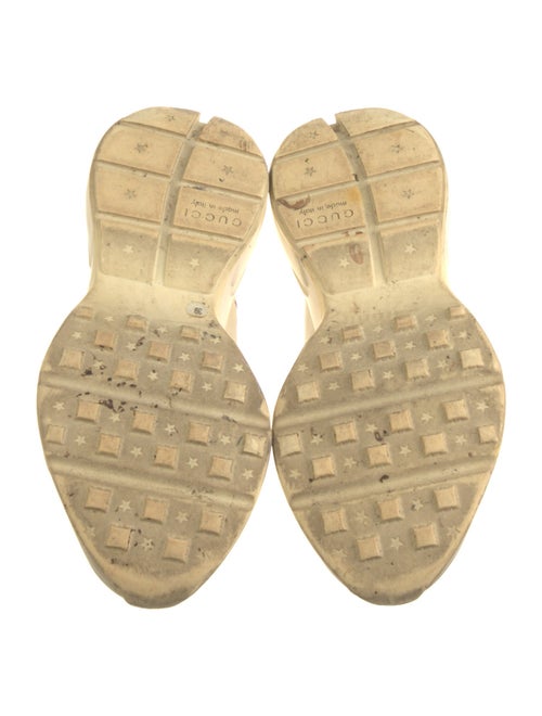 Gucci Double G Logo Leather Sneakers