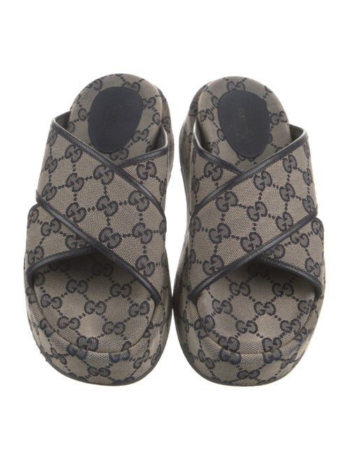 Gucci GG Canvas Canvas Slides