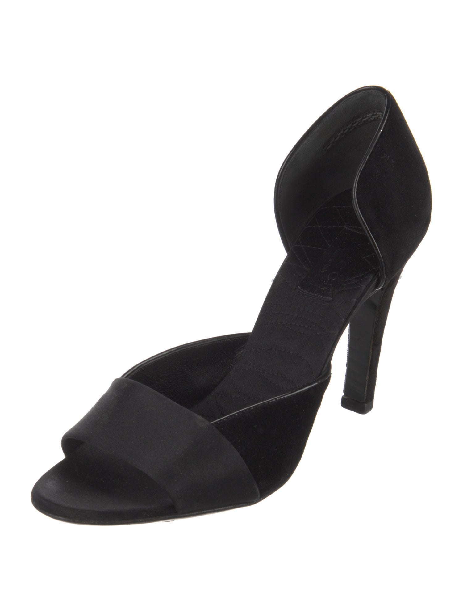 Gucci Velvet D'Orsay Pumps