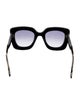Gucci Interlocking G Logo Square Sunglasses