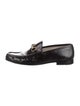 Gucci Horsebit Accent Leather Loafers