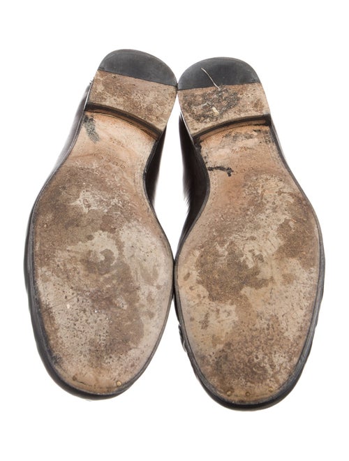 Gucci Horsebit Accent Leather Loafers