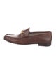 Gucci Horsebit Accent Leather Dress Loafers