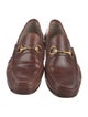 Gucci Horsebit Accent Leather Dress Loafers