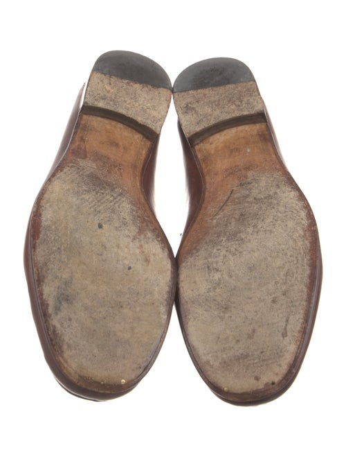 Gucci Horsebit Accent Leather Dress Loafers