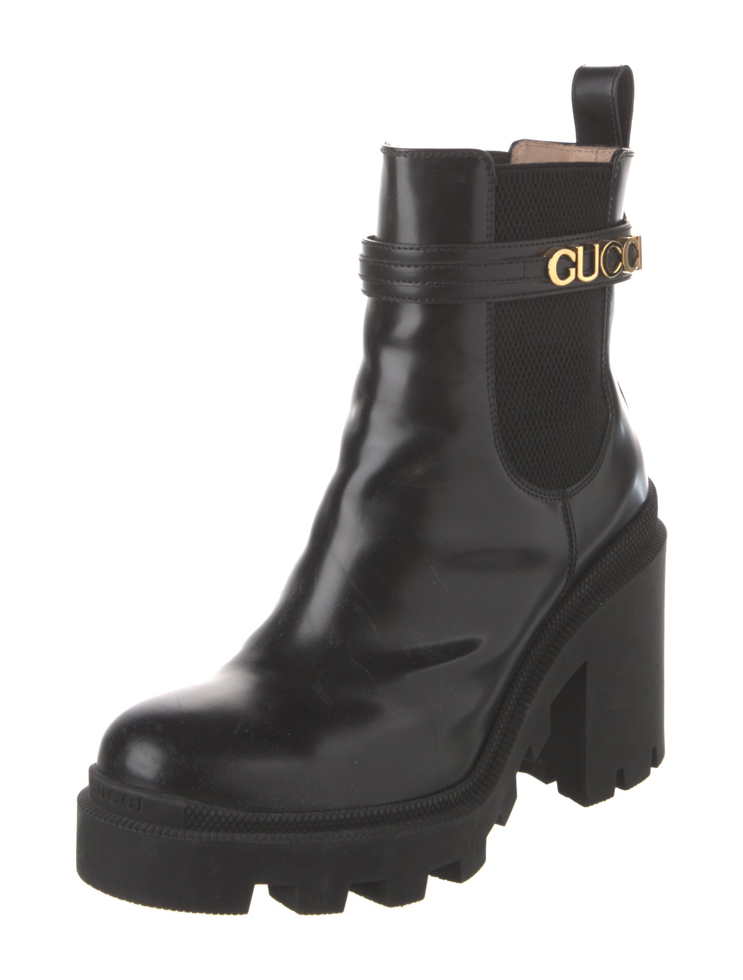 Gucci Leather Boots