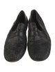 Gucci Web Accent Leather Moccasins