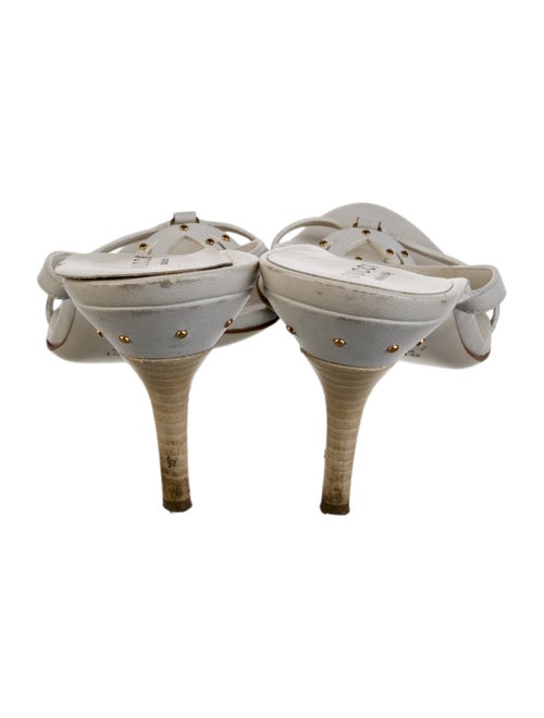 Gucci Interlocking G Logo Leather Slides