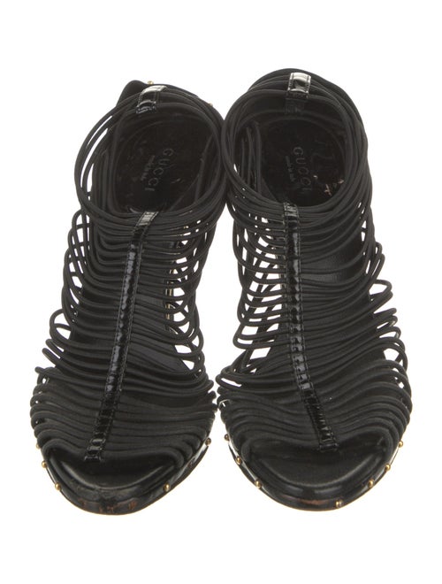 Gucci Leather Studded Accents Mules