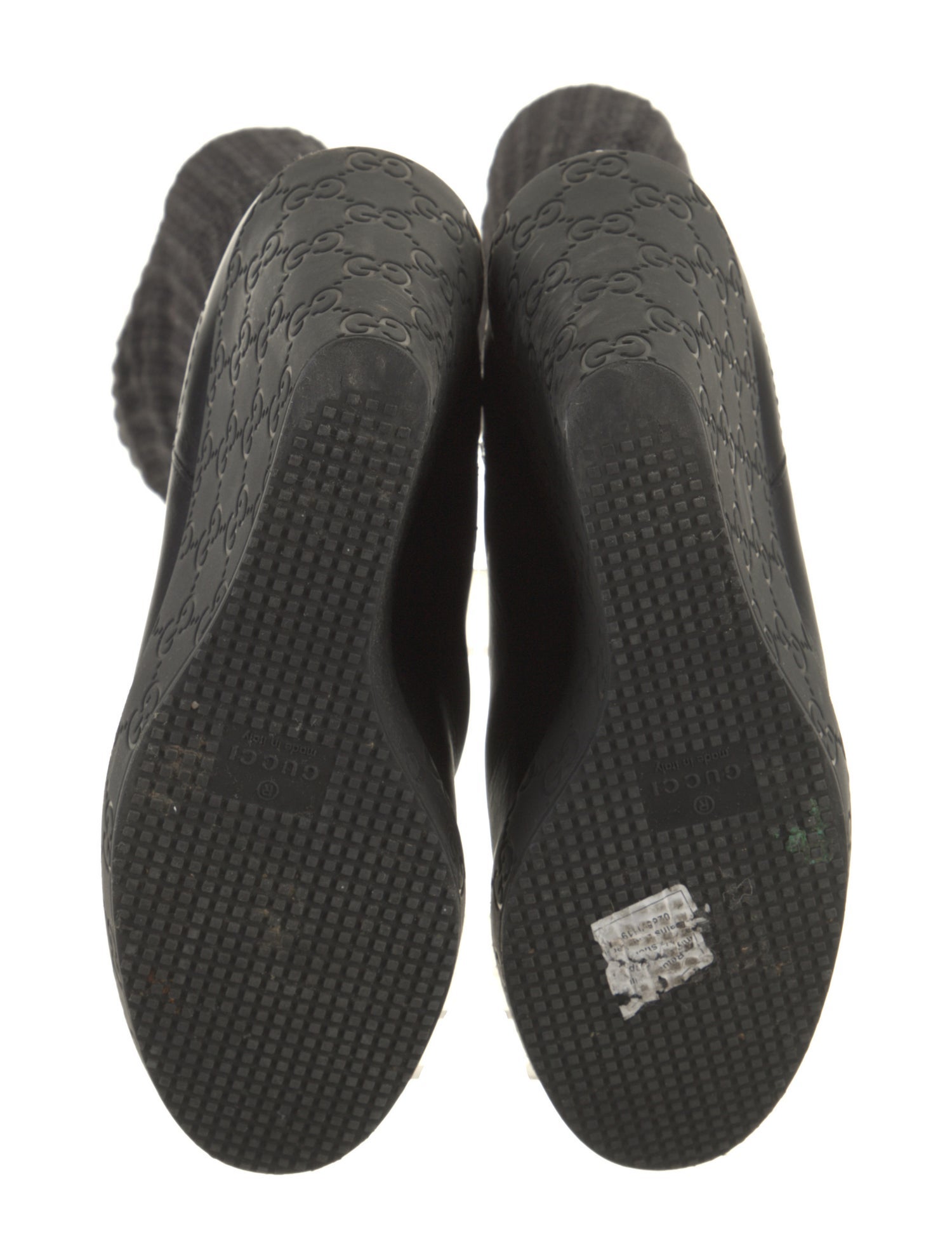 Gucci GG Signature Sock Boots