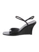 Gucci Patent Leather Slingback Sandals