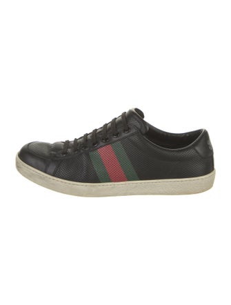 Gucci Microguccissima Pattern Leather Sneakers