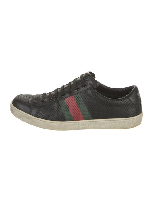 Gucci Microguccissima Pattern Leather Sneakers