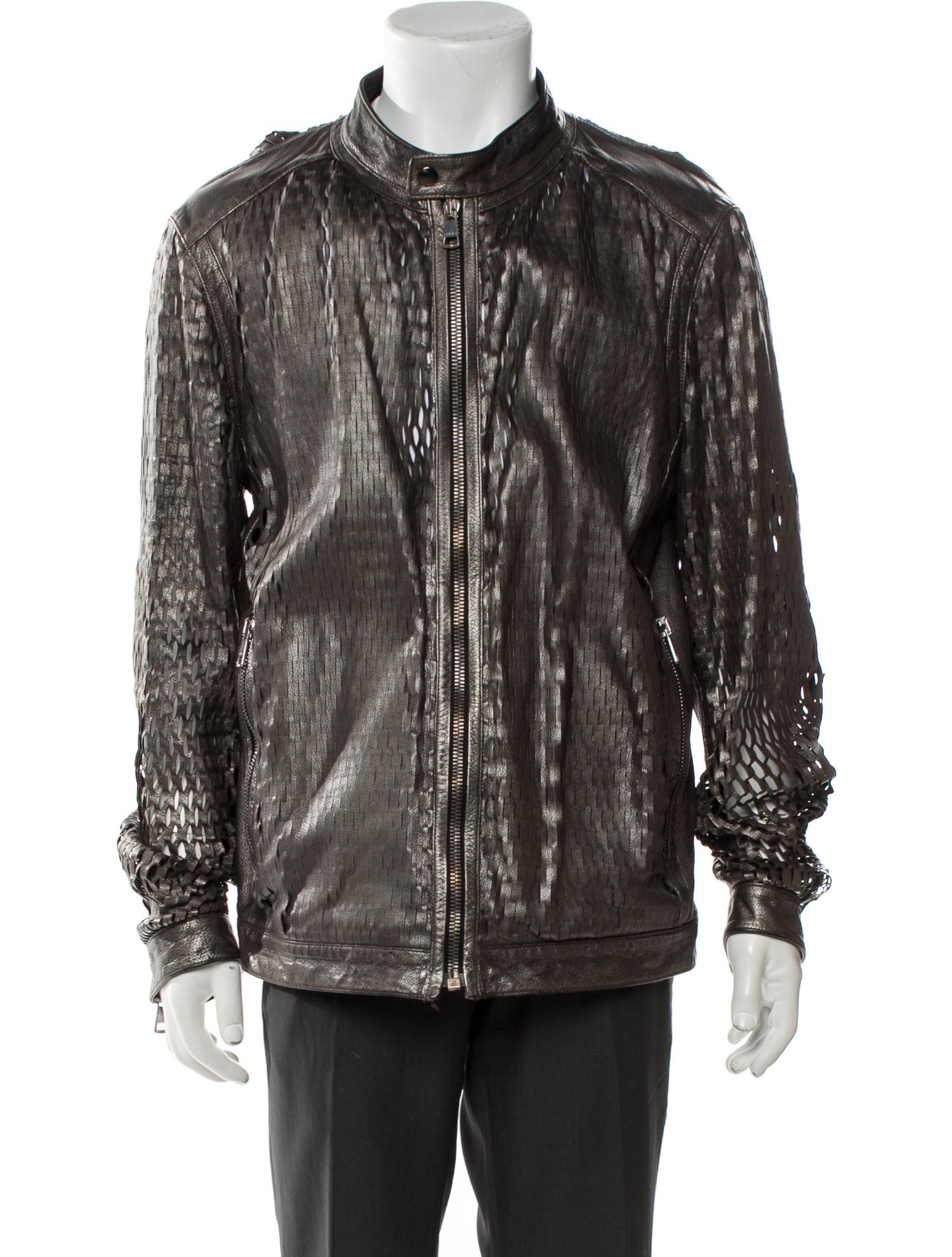 Gucci Late 2000's - Early 2010's Leather Moto Jacket