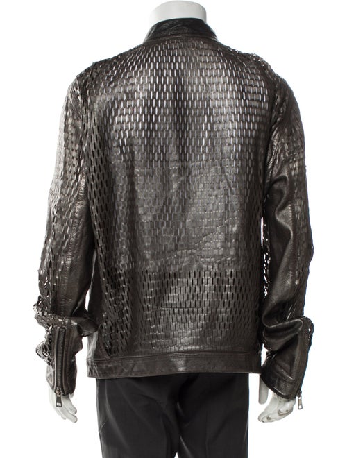 Gucci Late 2000's - Early 2010's Leather Moto Jacket