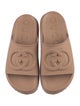 Gucci Interlocking G Logo Rubber Slides