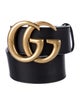 Gucci Double G Logo Calfskin Belt