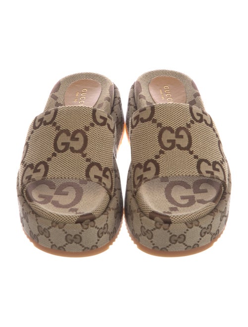 Gucci GG Canvas Canvas Slides