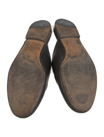 Gucci Horsebit Accent Leather Mules